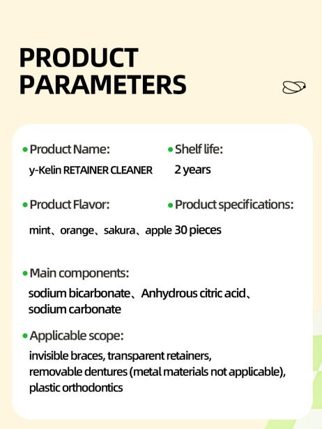 Maklumat Produk Tablet Pembersih Penahan