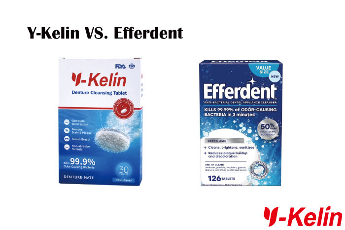 Y-Kelin VS. Efferdent